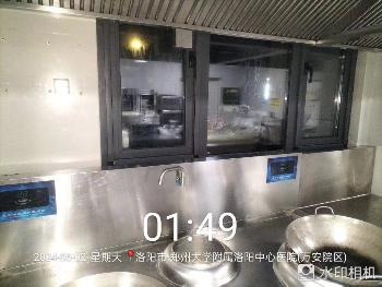 洛阳市医院油烟机清洗案例