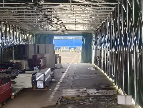 工业移动伸缩仓库大篷