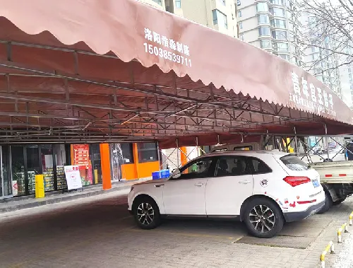 单立柱推拉篷